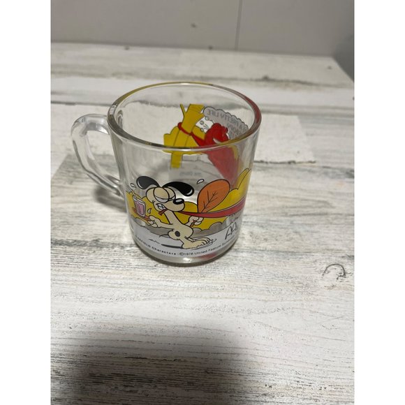 Vintage 1978 McDonald’s Jim Davis Garfield Collection glass mug - Picture 2 of 6